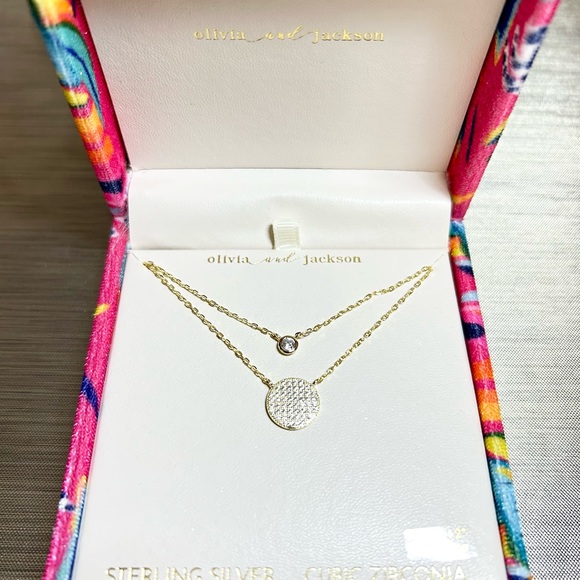 Olivia & Jackson BRAND NEW gold toned adjustable necklace 🤩 Box included🎁 - Picture 5 of 5